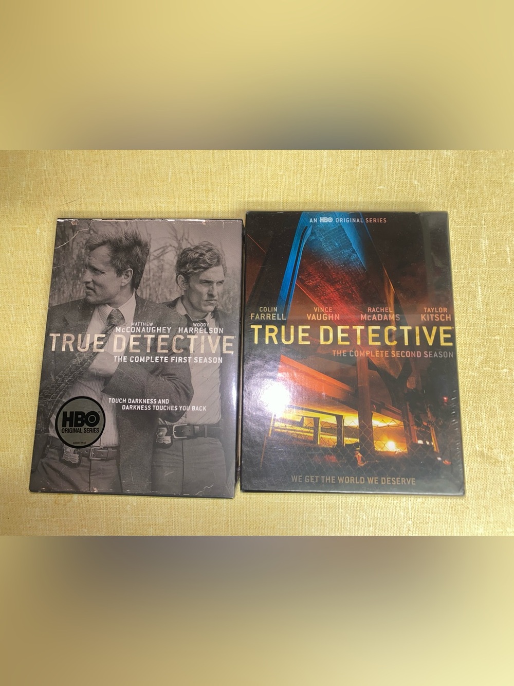 True Detective Complete First & Second Season DVD Box Set